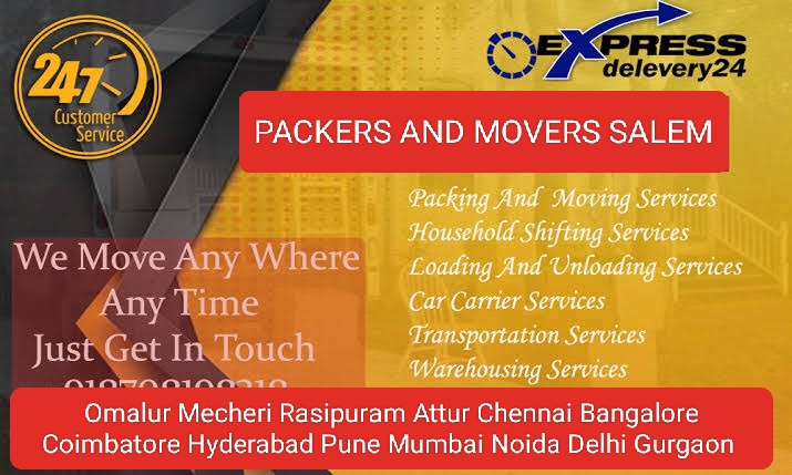 Packers and Movers Salem - Express Delivery 24 Near Me - Home Shifting Services Thammampatti, Car Bike Transport, Iba Approved GST Bill - Gati Safe Express Chennai, Bangalore, Coimbatore, Trichy, Madurai 