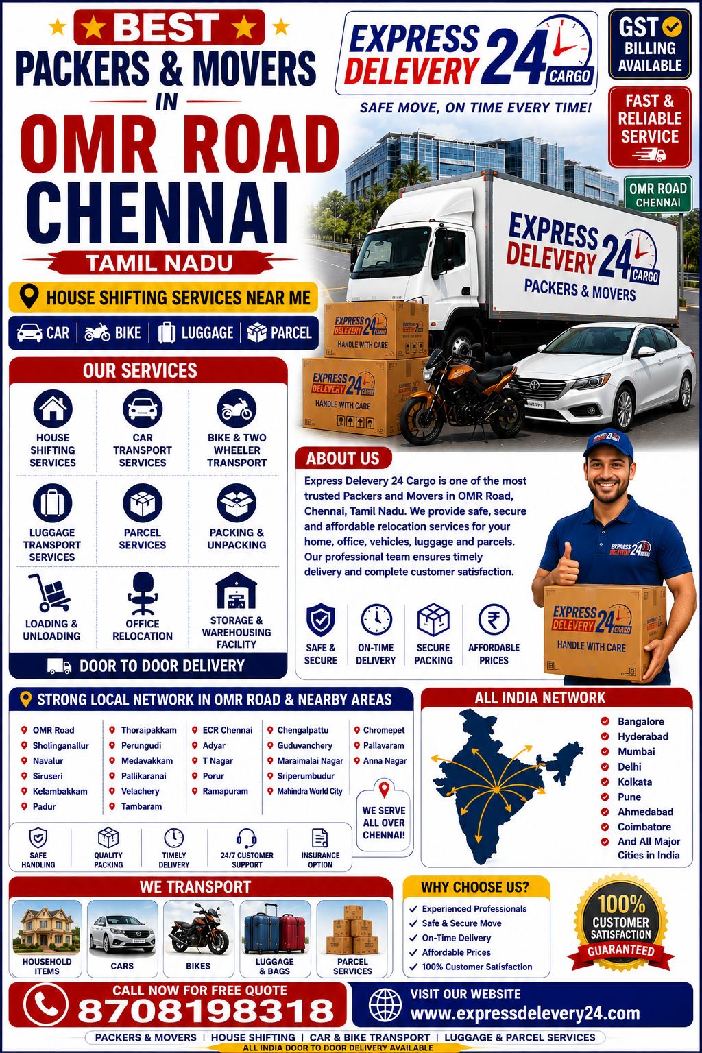 Best Packers and Movers in OMR Road, 8708198318 Chennai Tamil Nadu | House Shifting Services Near Me – Agarwal Safe Express