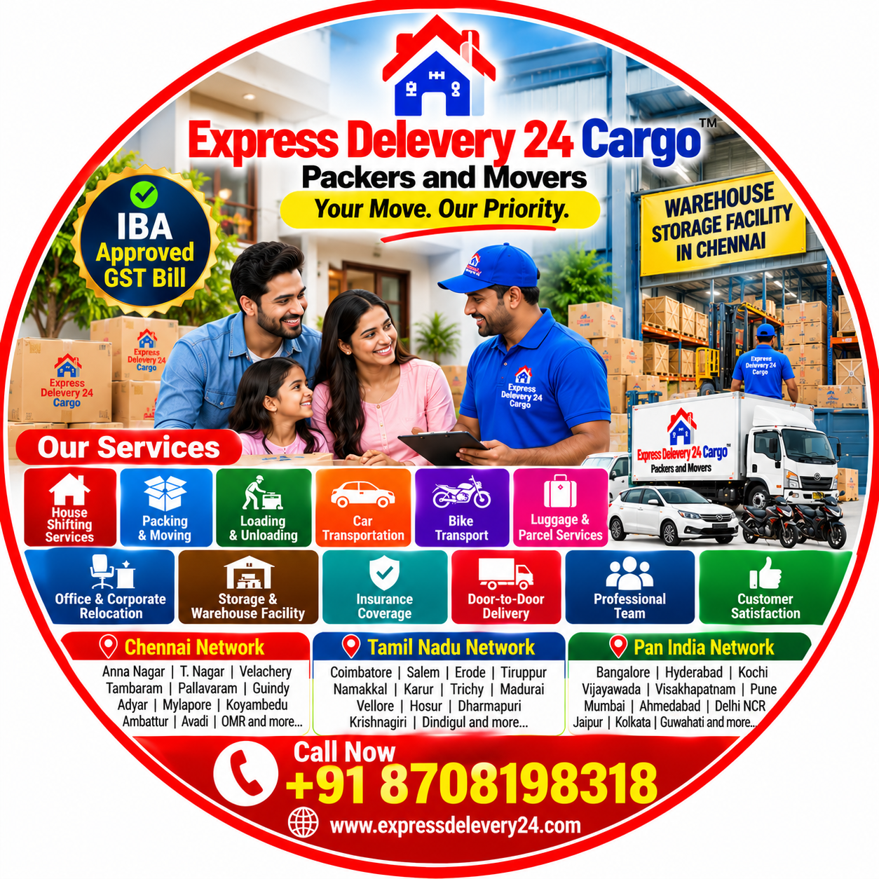 Warehouse Storage Facility in Chennai, 8708198318 Tamil Nadu | Packers & Movers Near me 